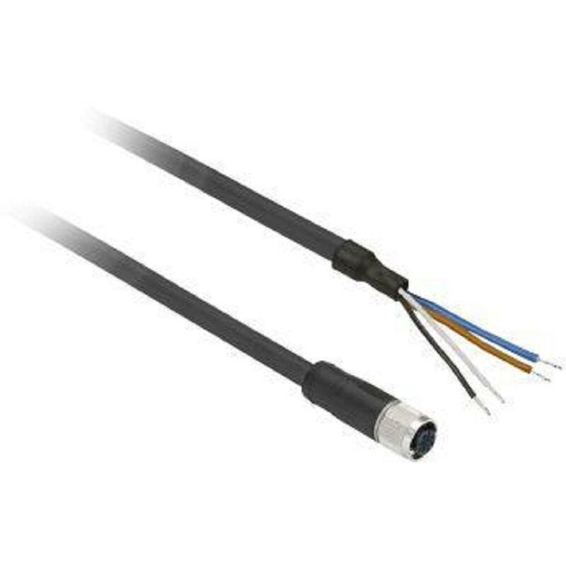 foto del prodotto schneider electric shneider connettore con cavo 10 mt. 5p m12 dritto femmina xzcp1164l10