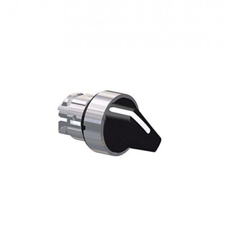 foto del prodotto schneider electric - testa telemecanique per selettore a leva 2 posizioni nero zb4bd4