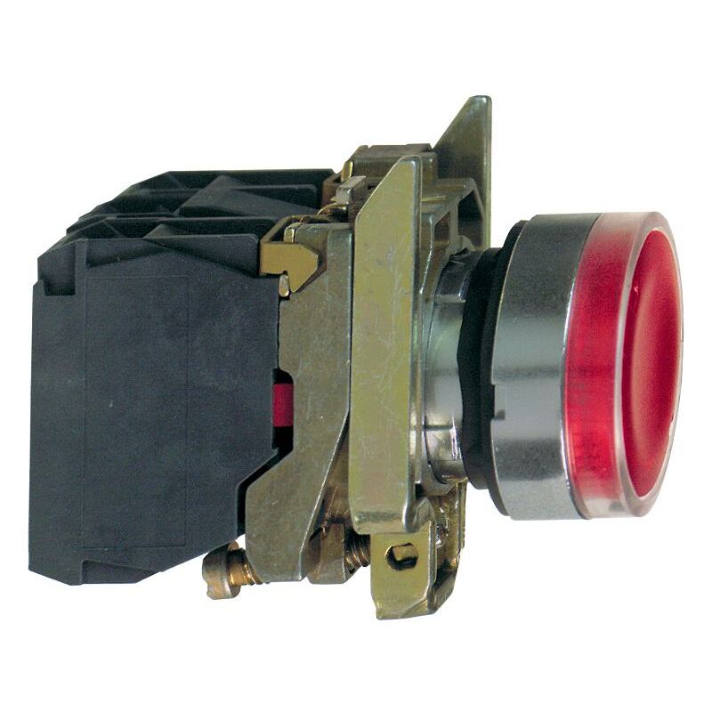 foto del prodotto schneider electric - xb4bw34b5 harmony xb4bw34b5 pulsante piatto 1 tasto rosso sblocco a pressione 1 pz.