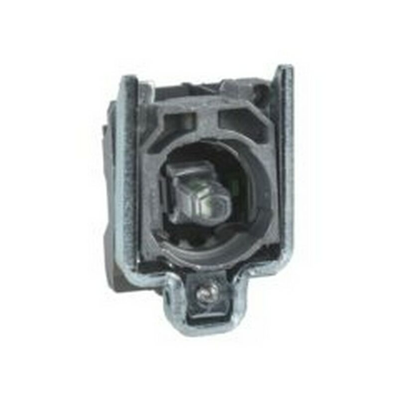 foto del prodotto schneider electric - zb4bw0b11 contatto ausiliario, elemento led con adattatore di montaggio, con portalampada 1 na bianc