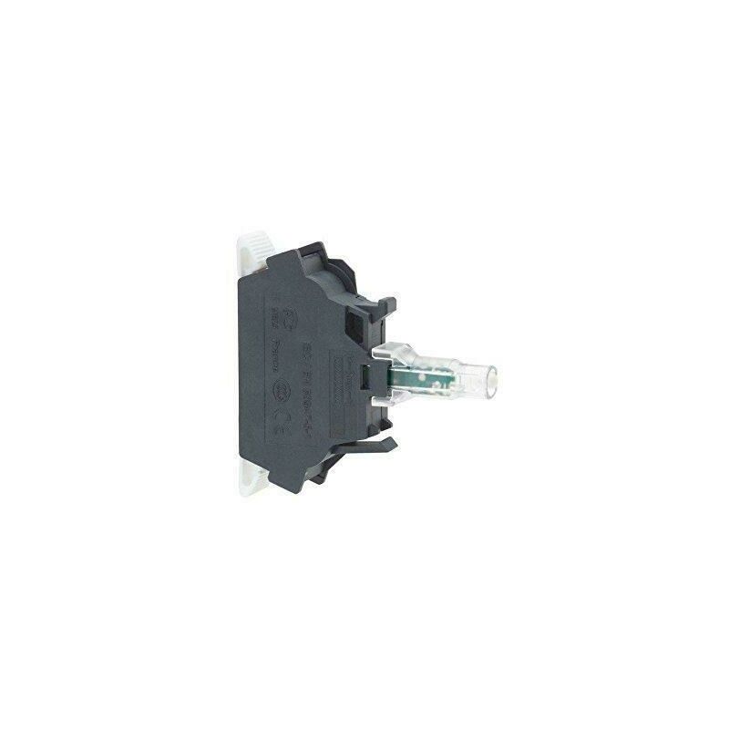 foto del prodotto schneider elemento luminoso con led arancione 24v a molla zbvb55