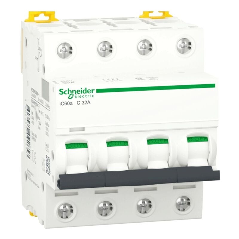 foto del prodotto schneider interruttore magnetotermico 4p 32a 4,5ka c 4m ic60a a9f64432