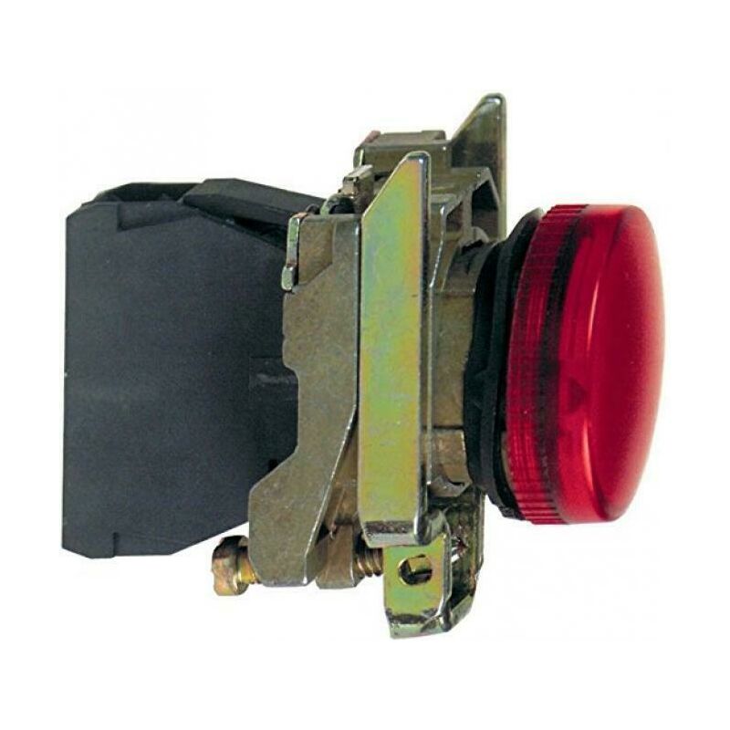 foto del prodotto schneider lampada spia rossa led integrato 230v luce fissa xb4bvm4