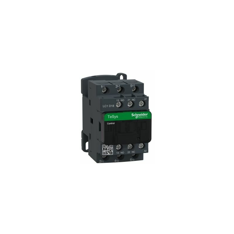 foto del prodotto schneider lc1d18p7 contattore tesys lc1d 3 poli ac3 440v 18 a 230 v ac