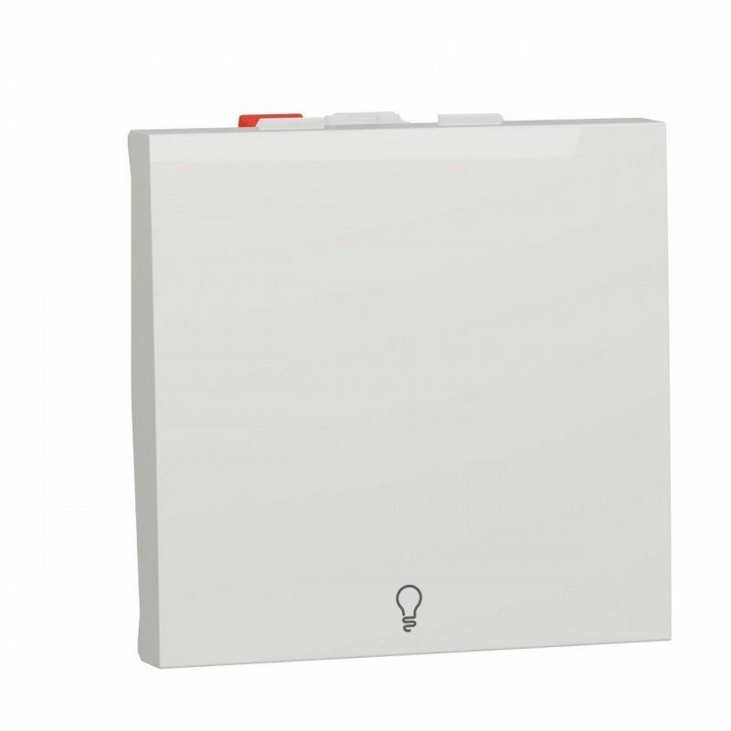 foto del prodotto schneider nu320618l pulsante simbolo luce polare 2 moduli