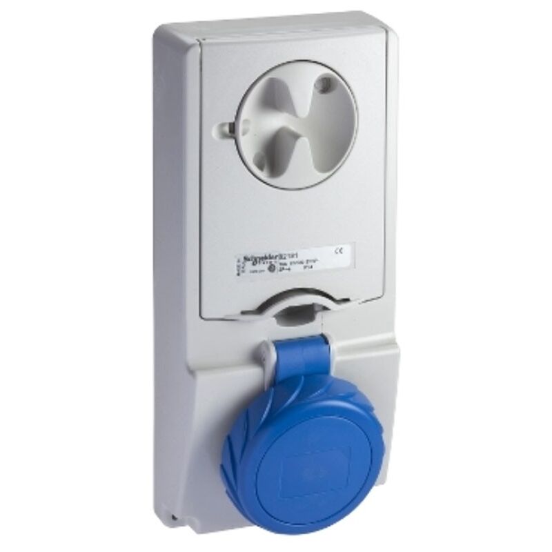 foto del prodotto schneider presa interbloccata verticale 2x16a t 230v ip65 82181
