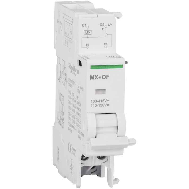 foto del prodotto schneider - sganciatore electric lancio corrente mx+of 110/415vca 110/130vcc -a9n26946