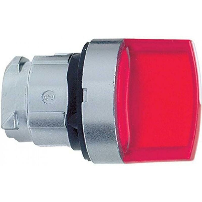 foto del prodotto schneider testa selettore luminoso rosso a leva corta 3 posizioni zb4bk1343