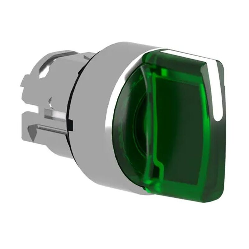 foto del prodotto schneider testa telemecanique per selettore luminoso a led verde zb4bk1533
