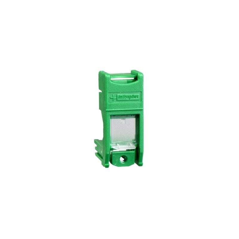 foto del prodotto schneider vdi9903 infraplus mp supporto giallo multi ad rj45 con otturatore