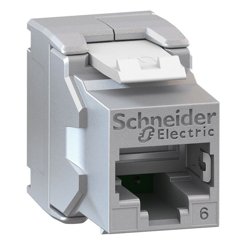 foto del prodotto schneider vdib17776b24 actassi connettore rj45 keystone cat.6 schermato