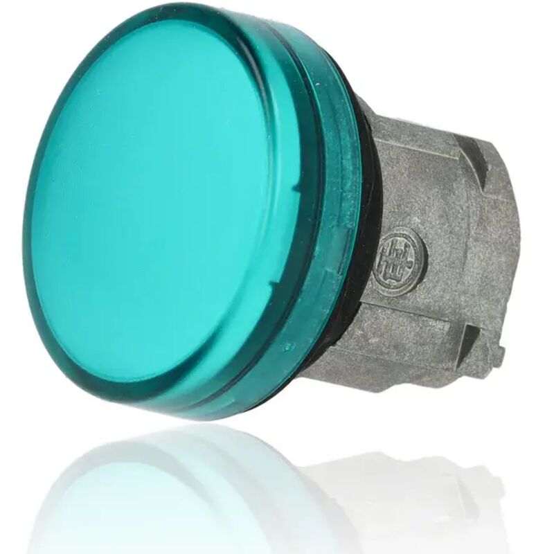 foto del prodotto schneider zb4bv033 testa lampada spia verde led