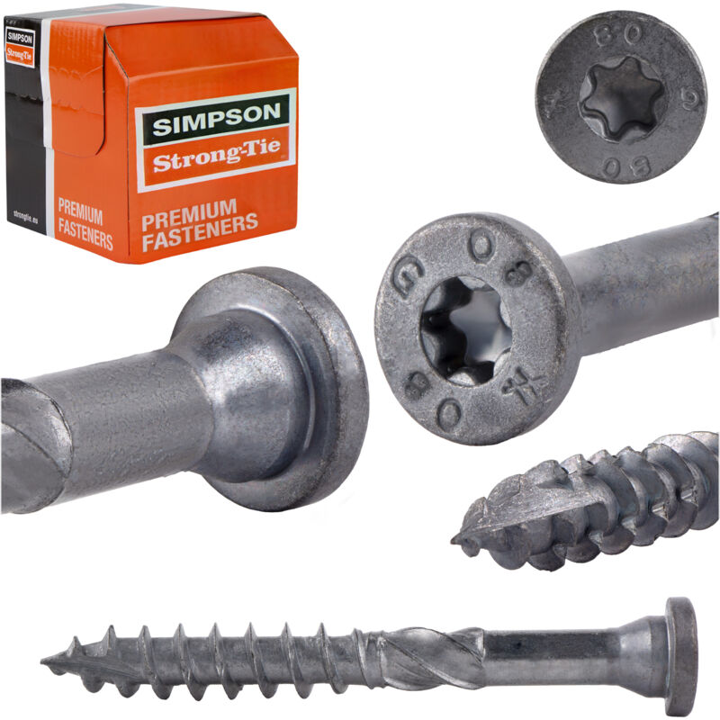 foto del prodotto schrauben f r zimmermannsverbindungen ssf 10,0x80mm