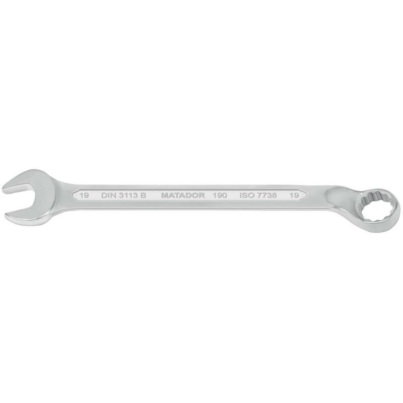 foto del prodotto schraubwerkzeuge 01900190 chiave combinata misura metrica 19 mm matador