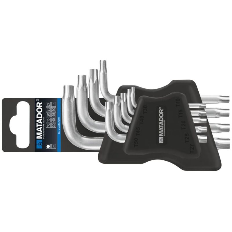 foto del prodotto schraubwerkzeuge esalobo interno tx kit di chiavi a brugola t 10, t 15, t 20, t 25, t 27, t 30, t 40, t 45, t - matador
