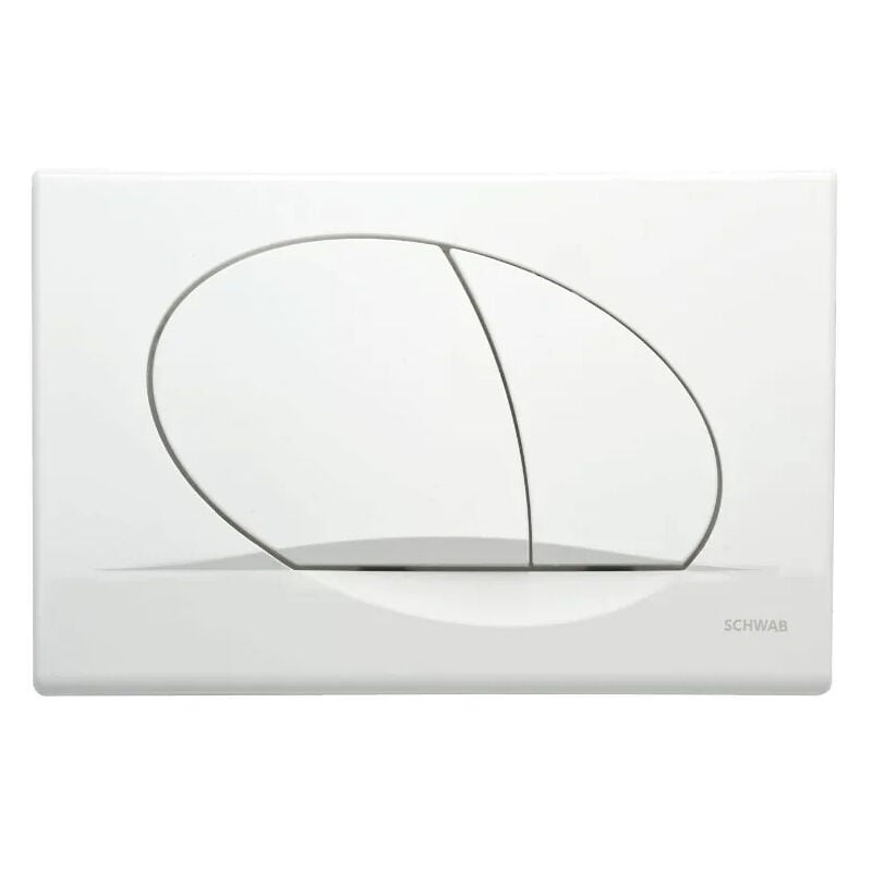 foto del prodotto schwab pannello di controllo ovate duo bianco