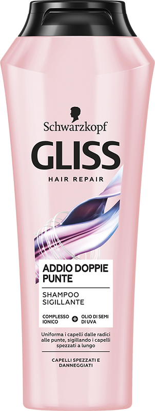 foto del prodotto schwarzkopf - gliss addio doppie punte - shampoo sigillante 250 ml