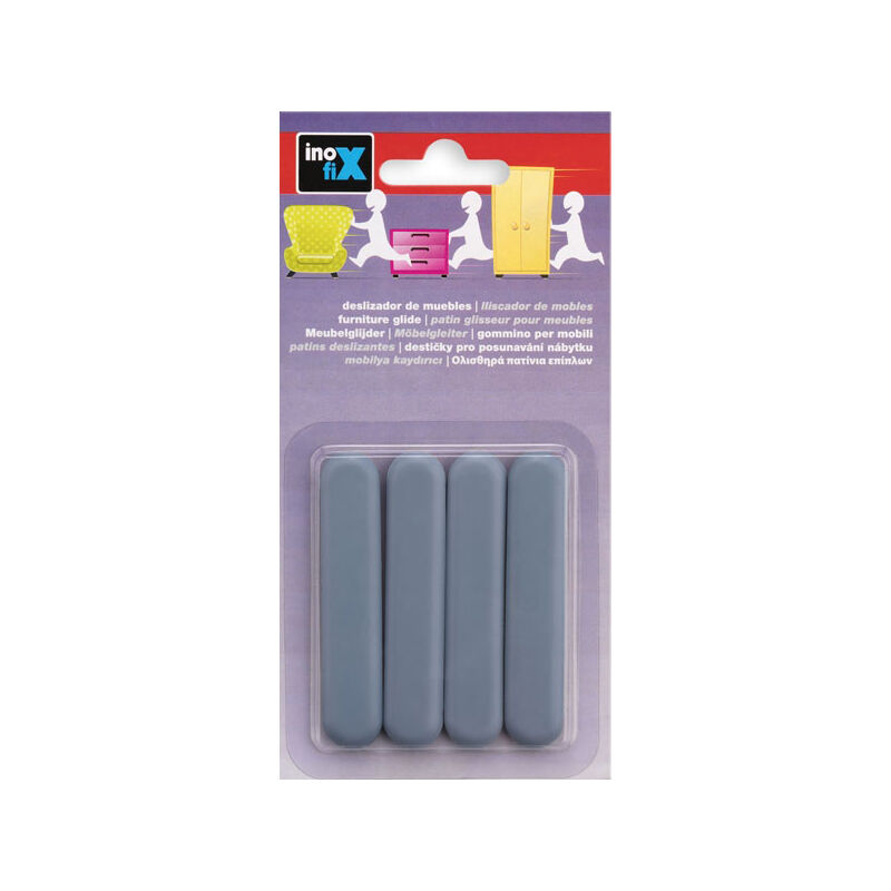 foto del prodotto scivoli ades. x mobili inofix 75x16mm. cf.4pz