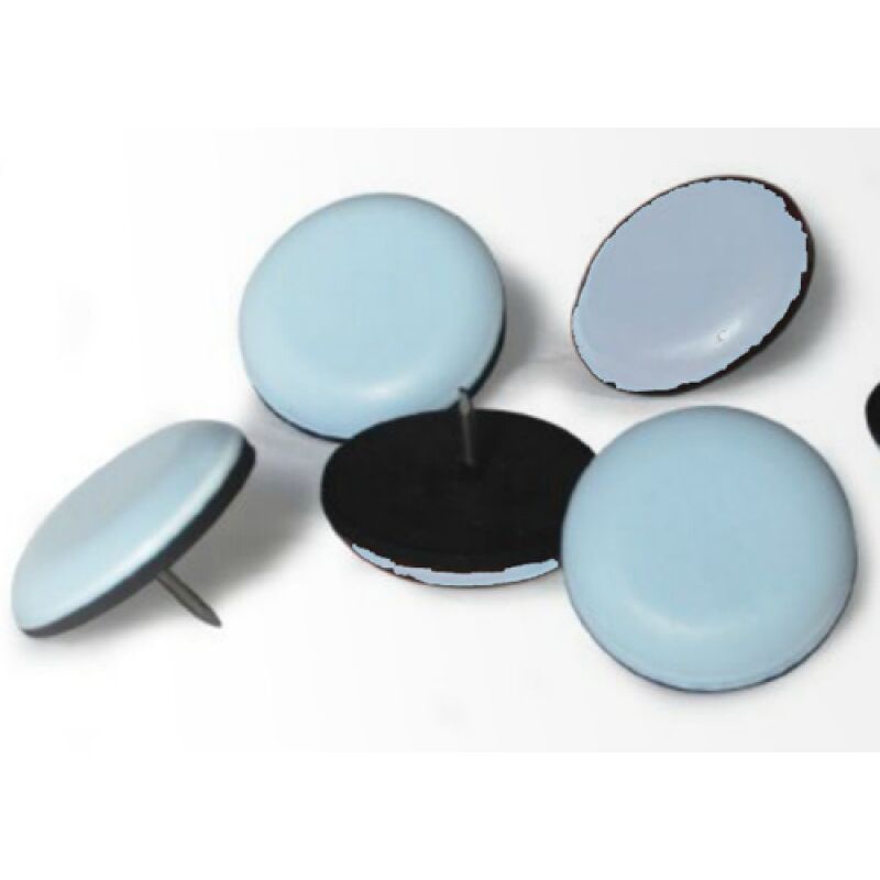 foto del prodotto scivoli in teflifit c chiodo 20mm grigio maurer cf. blister 8pz