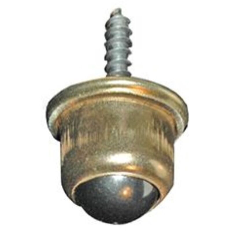foto del prodotto scivolo a sfera con attacco avite legno d. 30 mm masidef