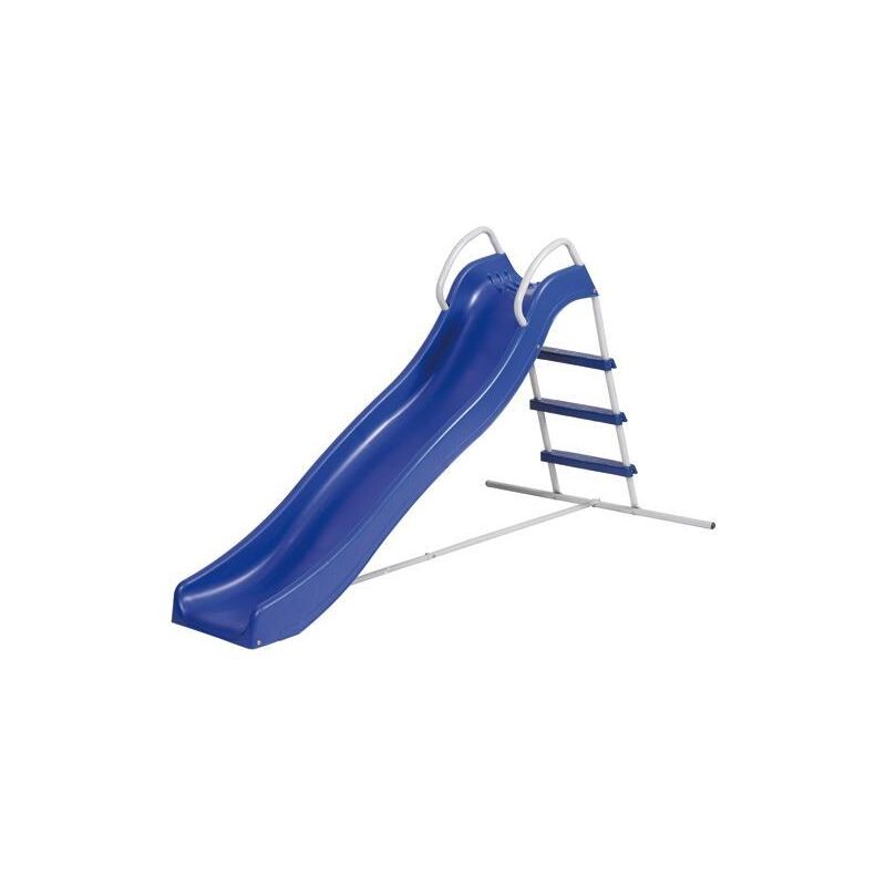 foto del prodotto scivolo ad onda gioco bruco bimbo con scaletta metallo da giardino esterno 31303