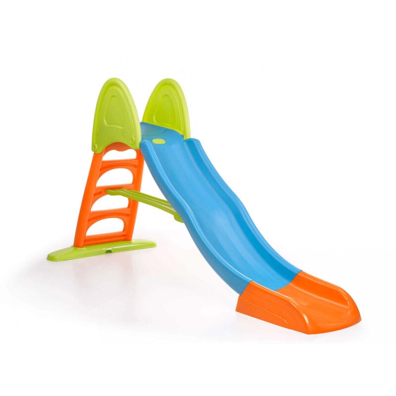 foto del prodotto scivolo feber da giardino con acqua in plastica cm 242x96x131,5 supermega