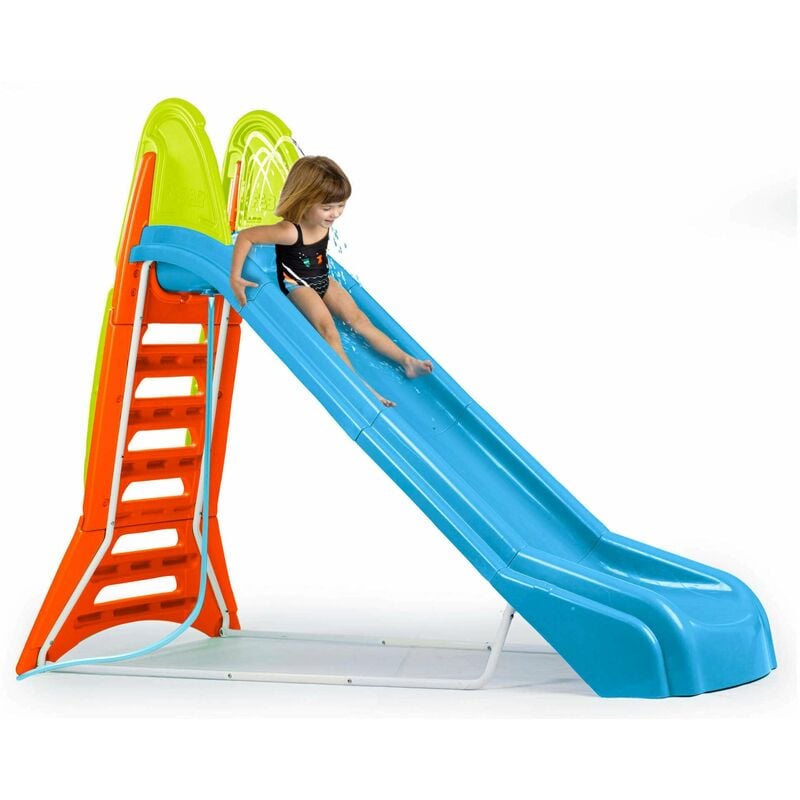 foto del prodotto scivolo gioco da giardino con acqua cm 285 grande mega slide