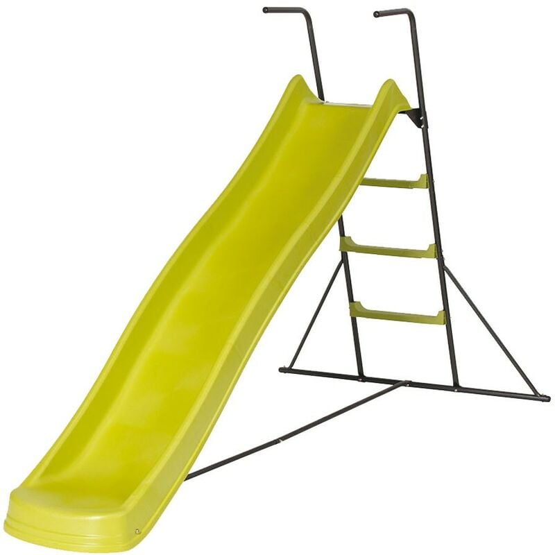 foto del prodotto scivolo gioco giardino doppia onda in acciaio resina bimbo su e gi top
