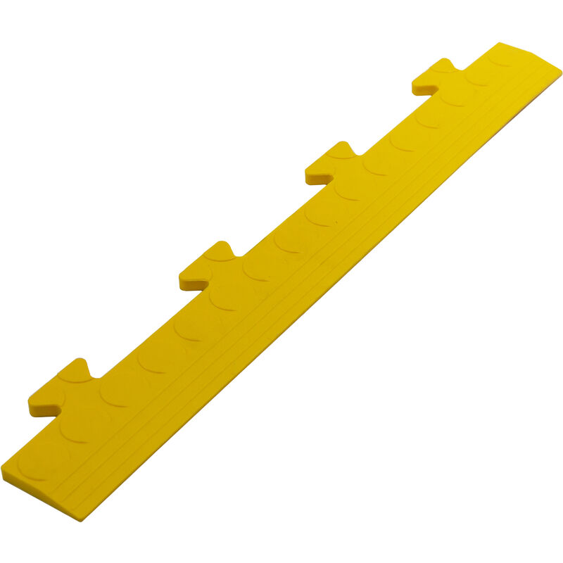 foto del prodotto scivolo maschio per pavimento bollo giallo