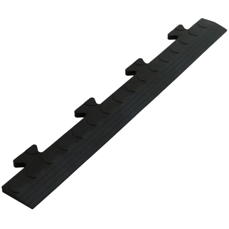 foto del prodotto scivolo per piastrella da esterno in pvc maschio, 480x70x8 mm.