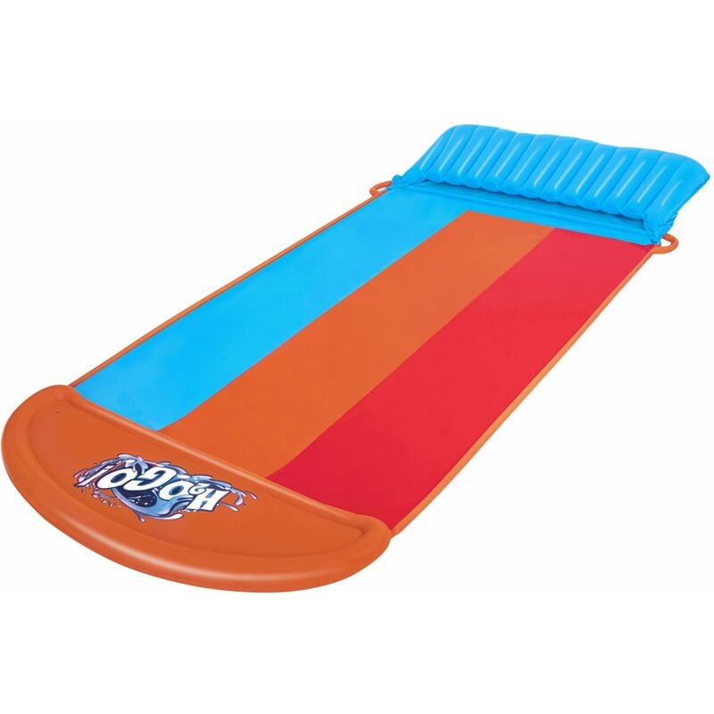 foto del prodotto scivolo triplo gonfiabile h2ogo tsunami splash ramp 488 cm bestway 52479