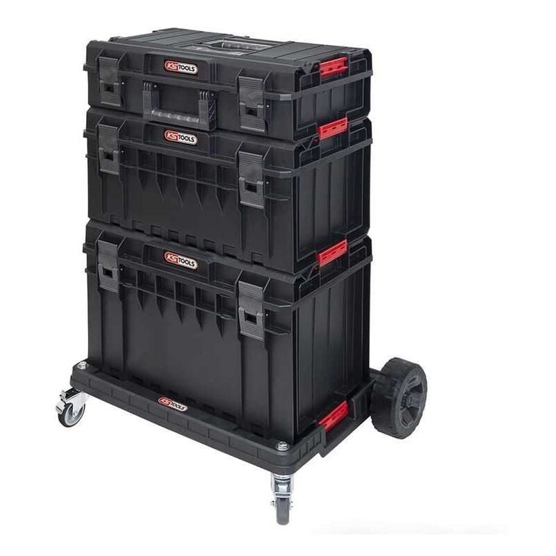 foto del prodotto scm set di scatole con carrello di trasporto - 4 pezzi - 850.0377