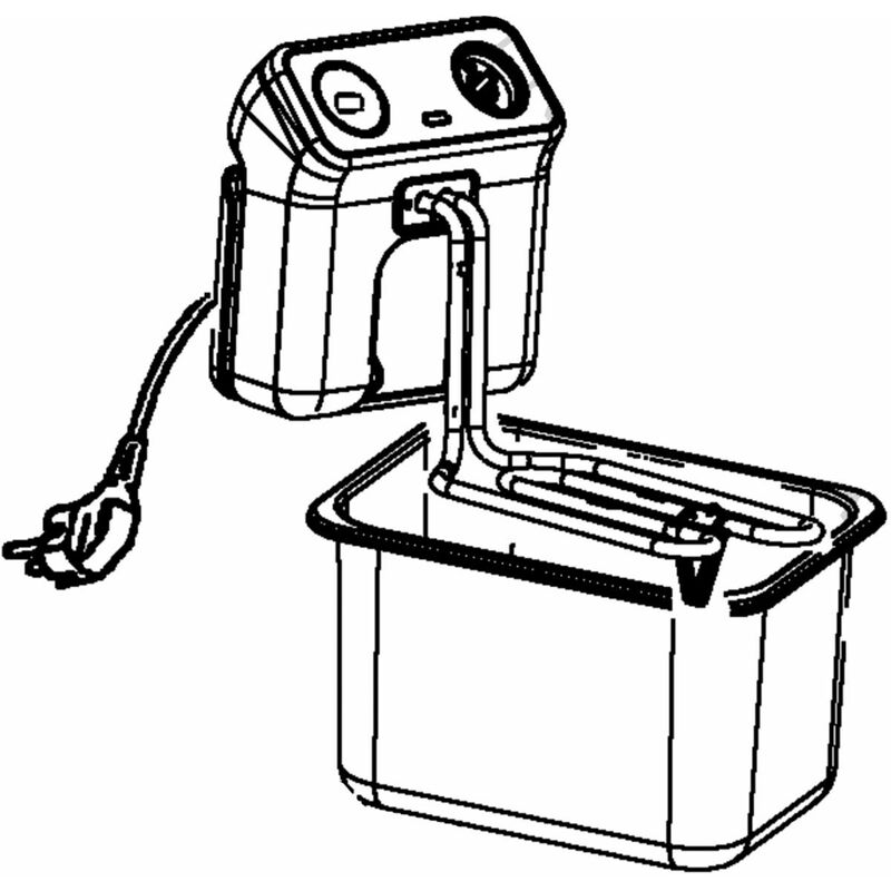 foto del prodotto scocca e resistenza friggitrice tefal 4373550