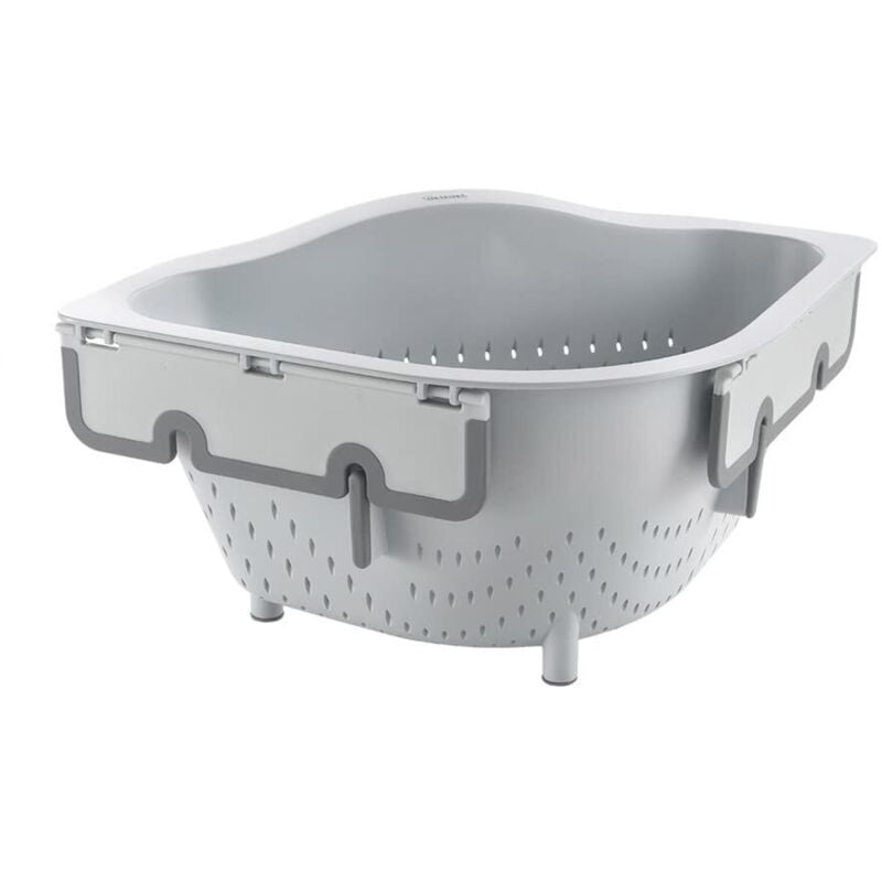 foto del prodotto scolapasta angolare drain-on 36x14 h 21 metaltex