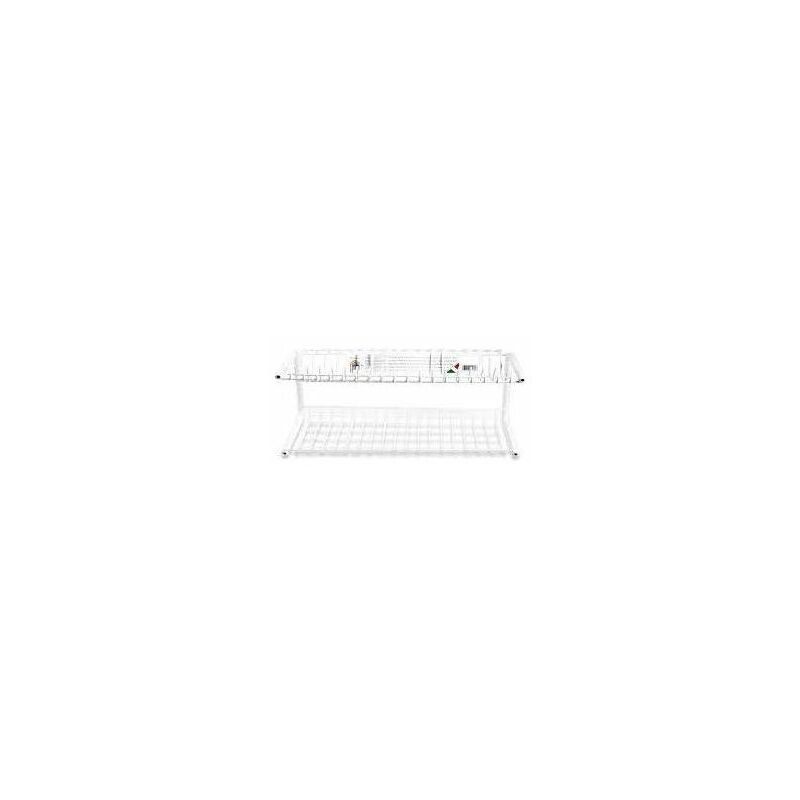 foto del prodotto scolapiatti 2 piani plast.cm.60x24x23