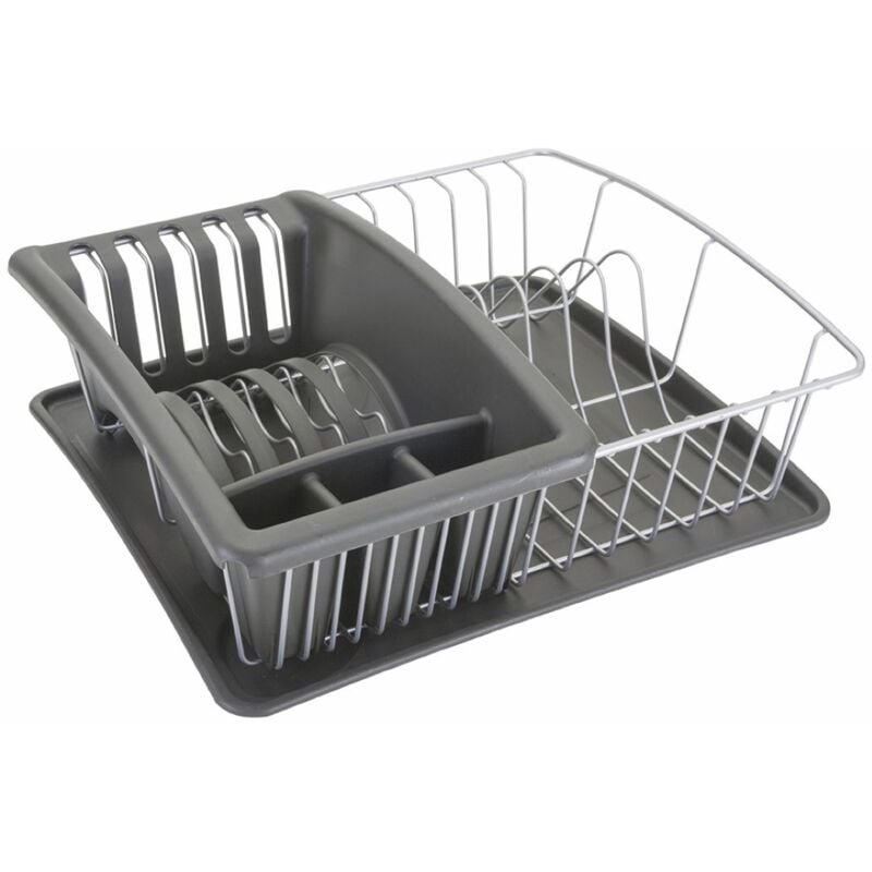 foto del prodotto scolapiatti con vaschetta bacinella plastica metaltex