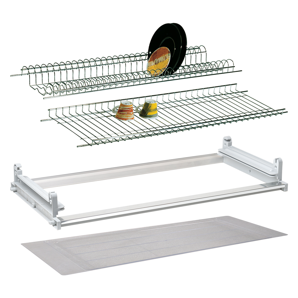 foto del prodotto scolapiatti per pensile 86x30-36 cm