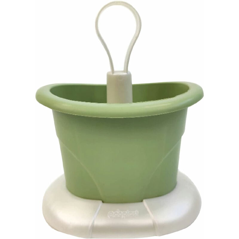 foto del prodotto scolaposate colore madreperla verde