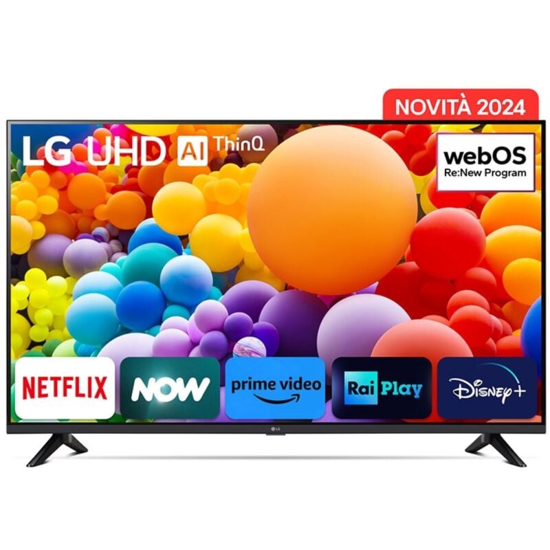 foto del prodotto sconosciuta tv led ultra hd 4k 65 65ut80003la smart tv webos 2024 blu