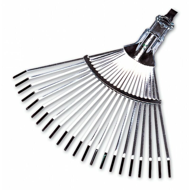 foto del prodotto scopa giardino registrabile senza manico con morsetto papillon