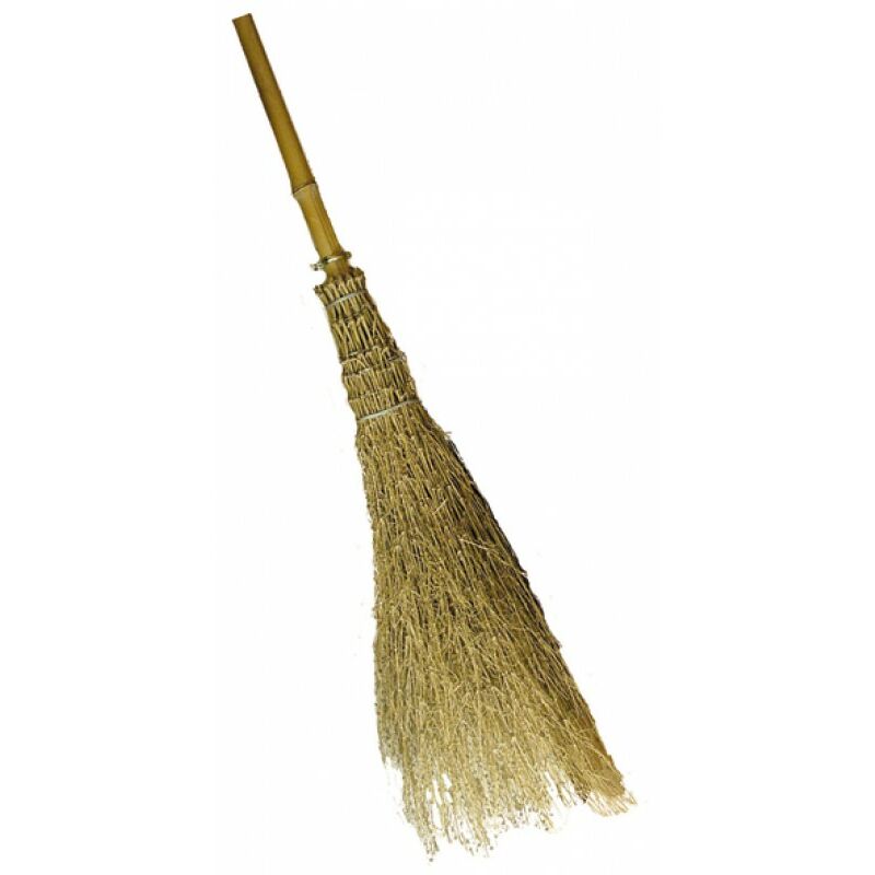 foto del prodotto scopa in bamboo con manico 180cm