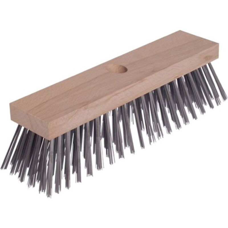 foto del prodotto scopa in filo l.300mm circa 0,5mm ghiera in acciaio fuso l.70mm 6 file osborn