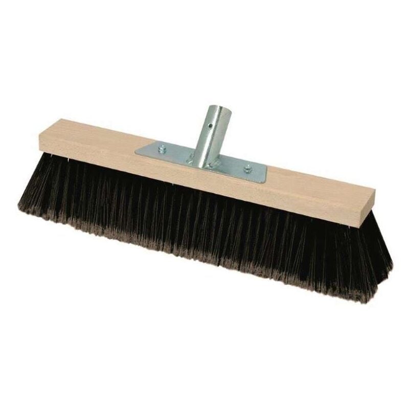 foto del prodotto scopa industriale in legno con setole in pvc 60 cm