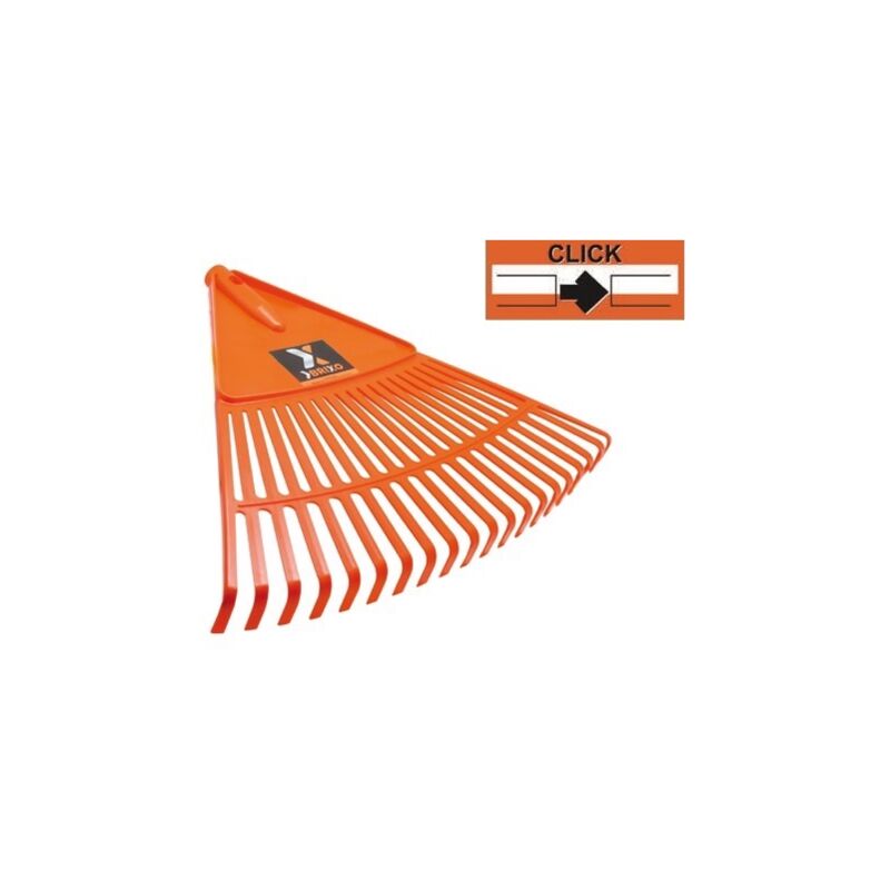 foto del prodotto scopa rastrello a 20 denti con attacco rapido brixo