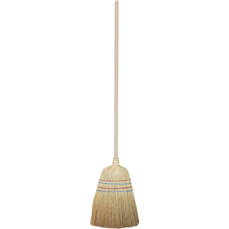 foto del prodotto scopa saggina standard con manico. prezzo per 1 pezzo.