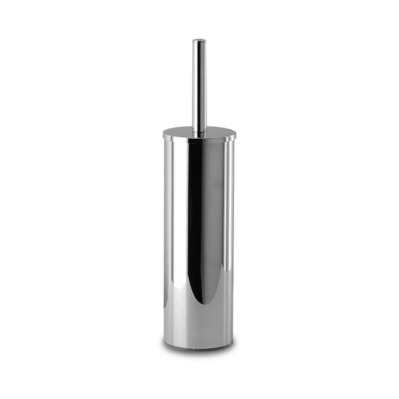 foto del prodotto scopino bagno ottone cromato scopino bagno