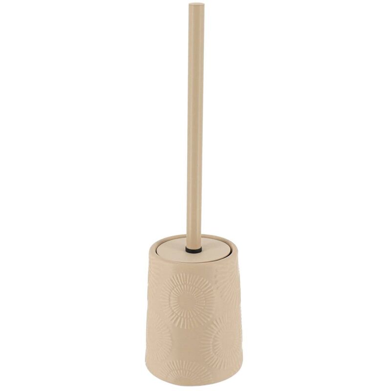 foto del prodotto scopino etnico rotondo a spirale gres beige tendance