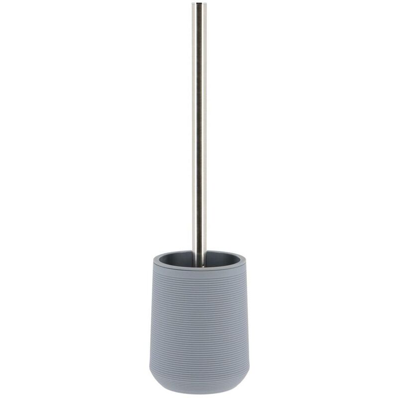 foto del prodotto scopino in abs a coste gomma grigio scuro tendance