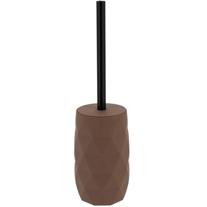 foto del prodotto scopino in abs gomma marrone tendance