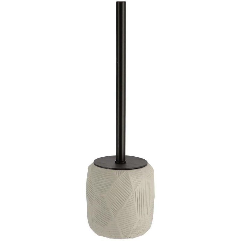 foto del prodotto scopino in cemento con scanalature grigio tendance